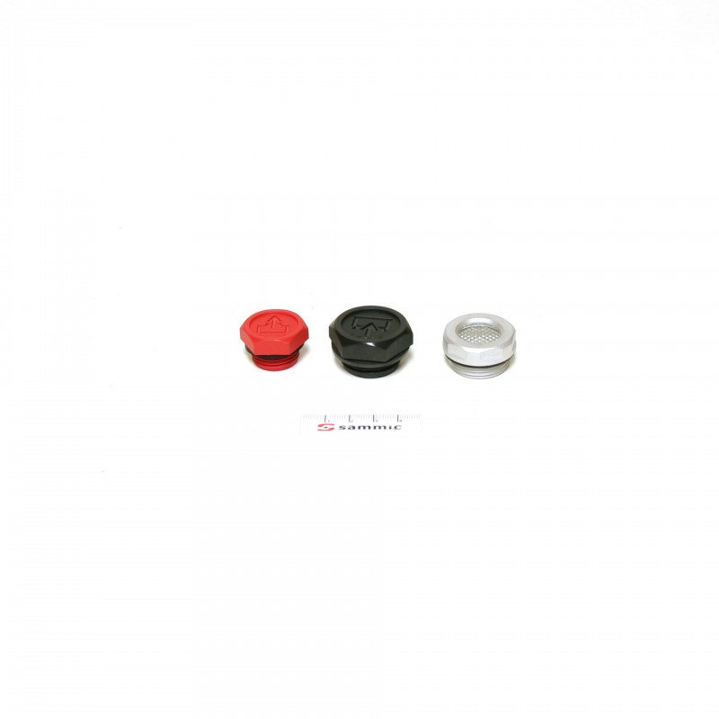 Tapones + visor env. 10, 16, 20 m³/h