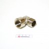 Codo macho 3/4" K - hembra 3/4" cil.