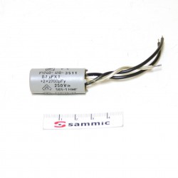 Condensador 0,1 µF 2700pfx2...