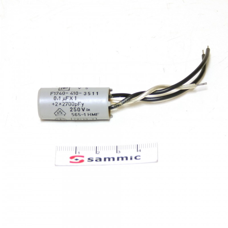 Condensador 0,1 µF 2700pfx2 HM-1800