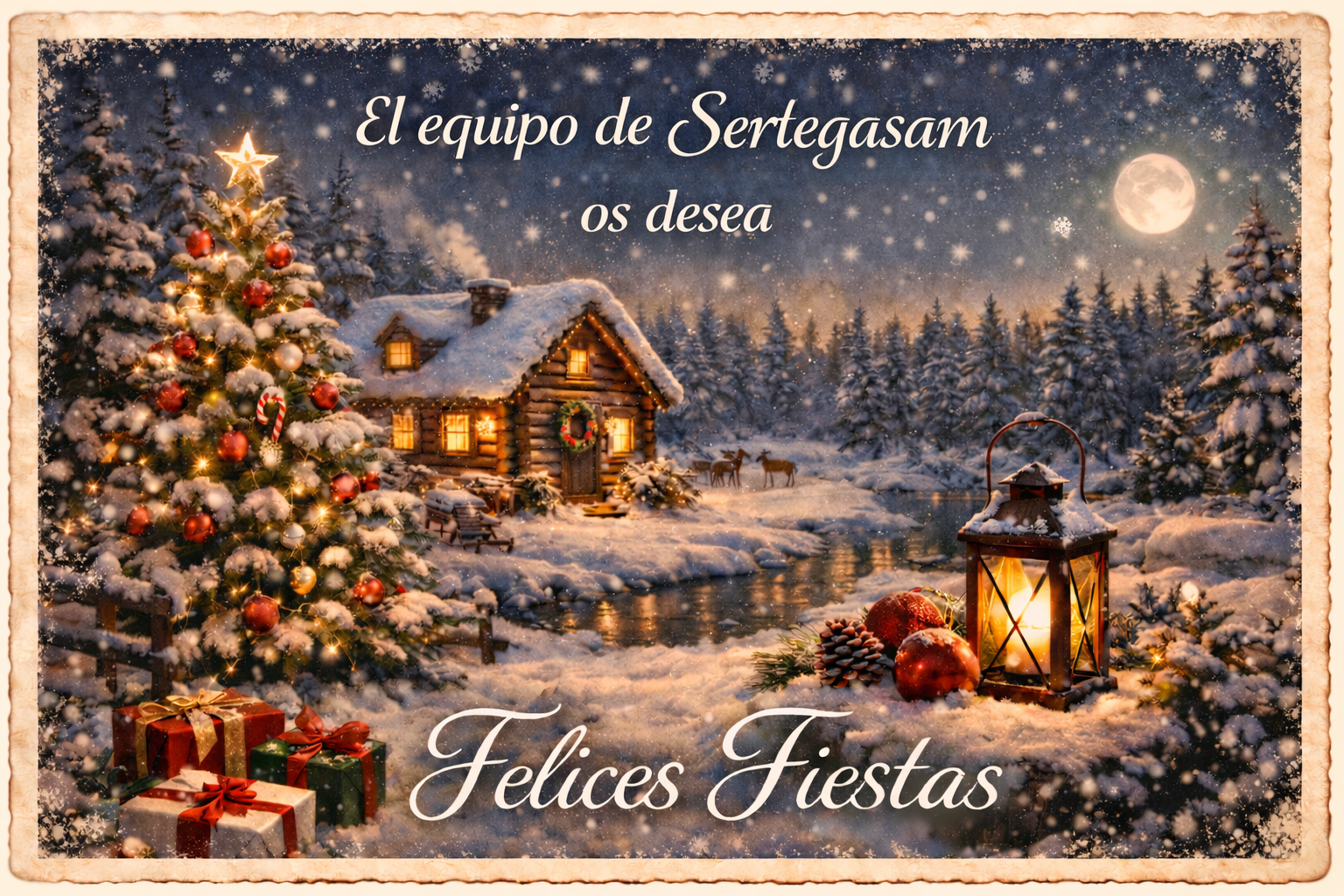 Postal de Navidad